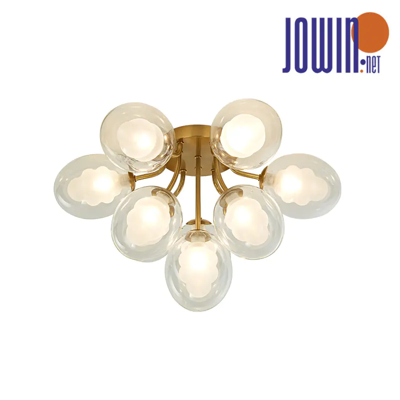 Napa Lampu Langit-langit Gelembung Elegan minangka Pilihan Utama kanggo Desain Lampu Interior Modern