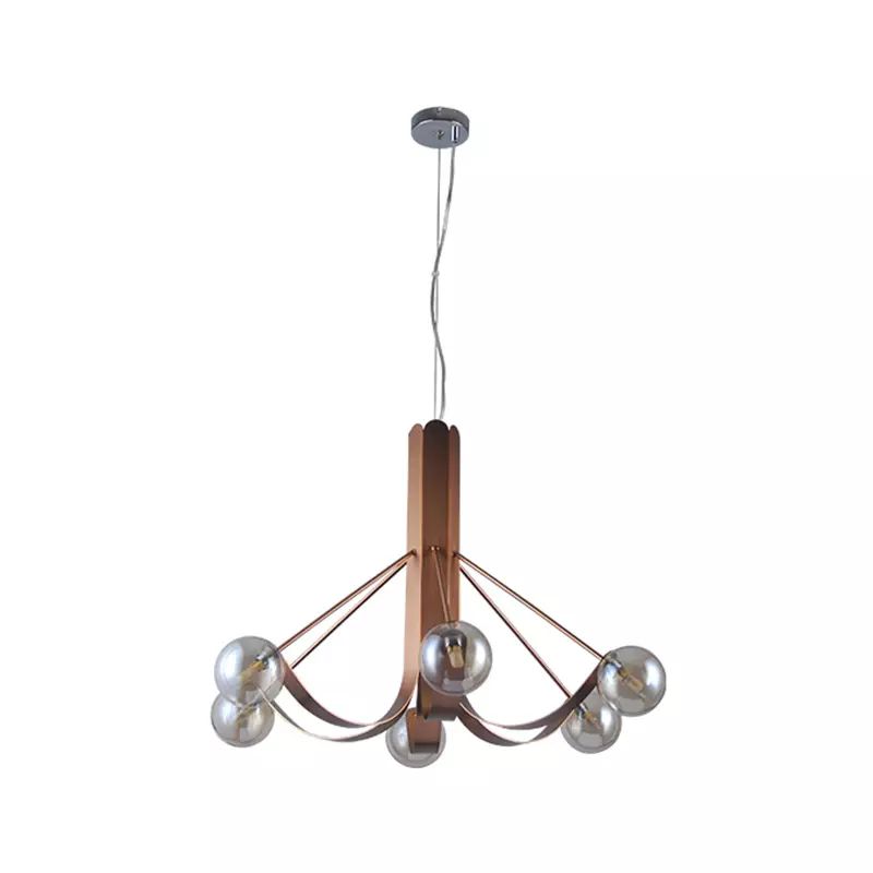 Lampu gantung kaca desain unik gaya Nordic kreatif