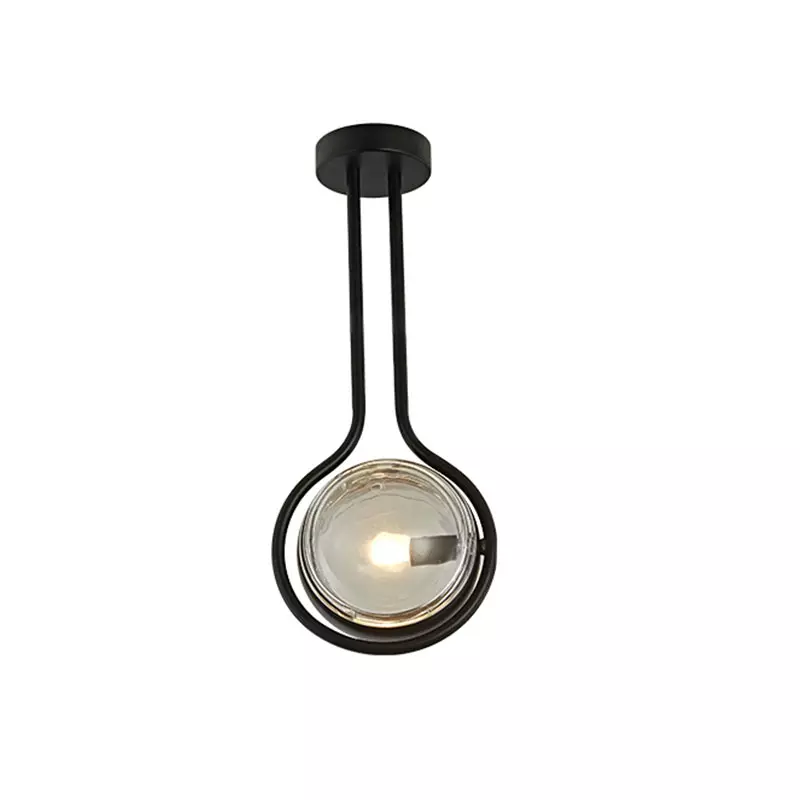 Lampu gantung kaca tangga